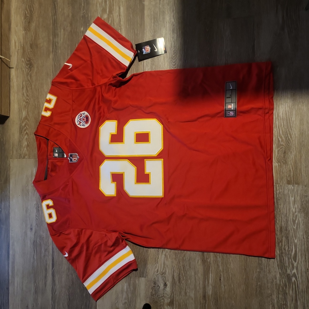 L kansas city chiefs jersey nwt